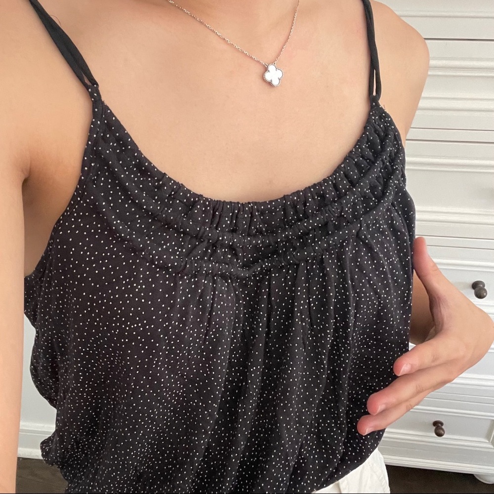 Urban Outfitters Luciana Bubble Hem Cami (S)
